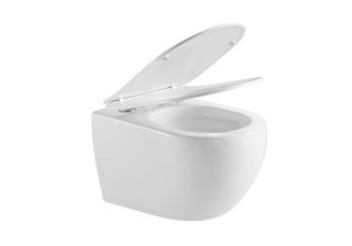 Унитаз Aquatek Европа AQ1190T-00 подвесной цвет Белый с сиденьем Микролифт